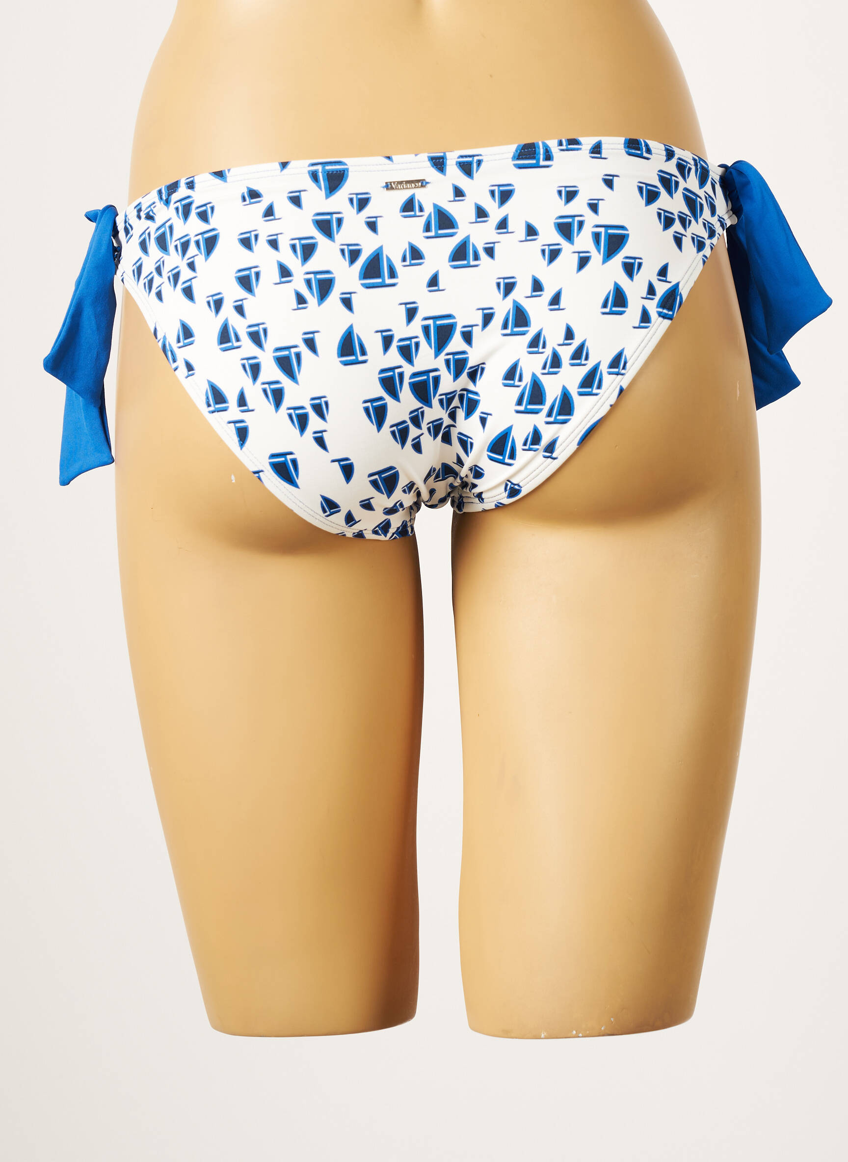 Maudymosi kelnaitės fantazijos raštas bikini baltas VARIANCE moteris
