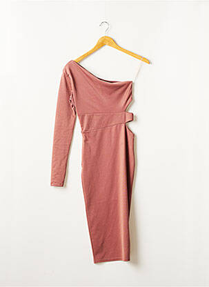 Pusilgių suknelė ilgos rankovės ilgos rankovės rožinė MISSGUIDED moteris