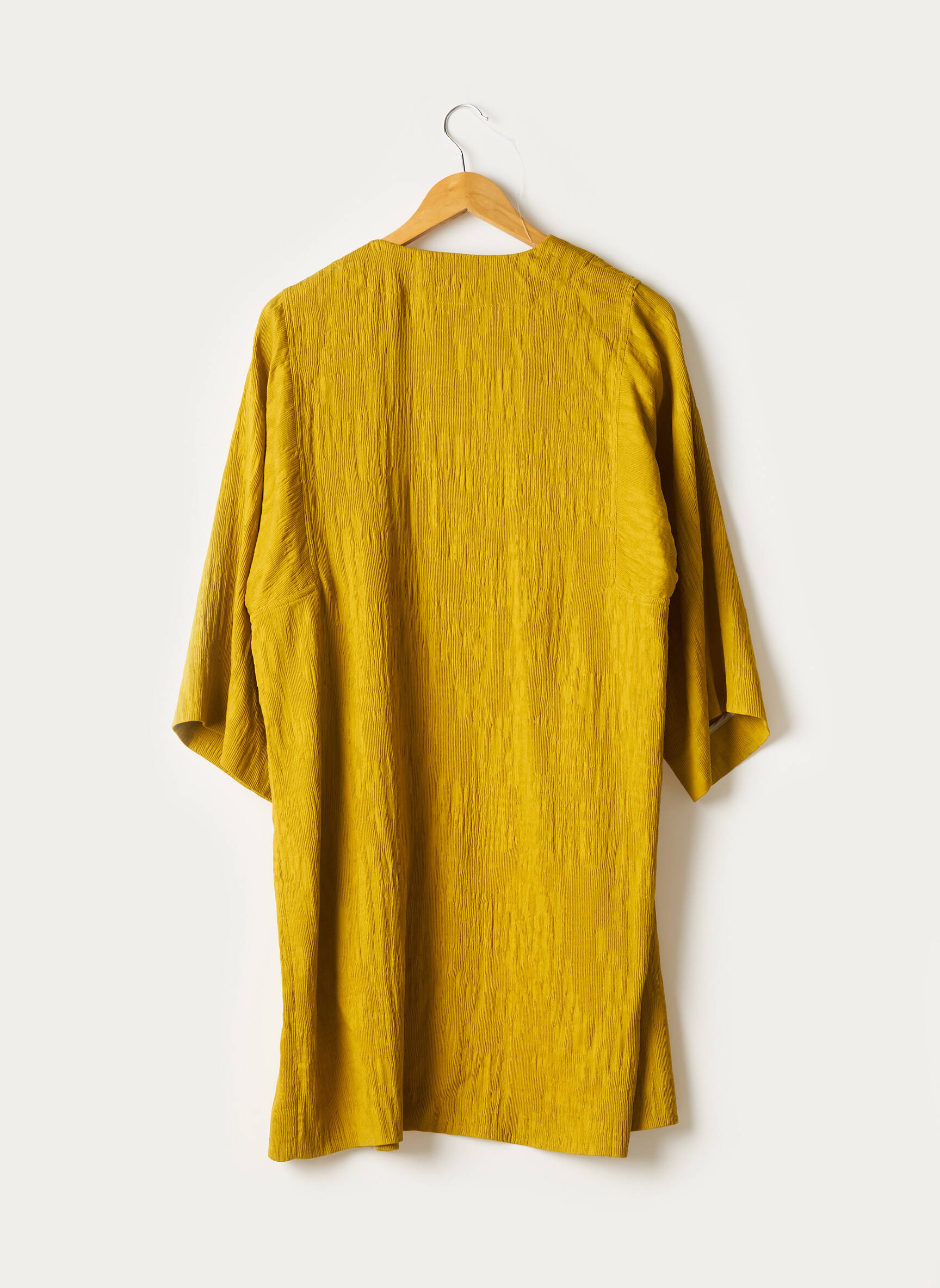 Kimono striukė col v geltona POMANDERE moteris