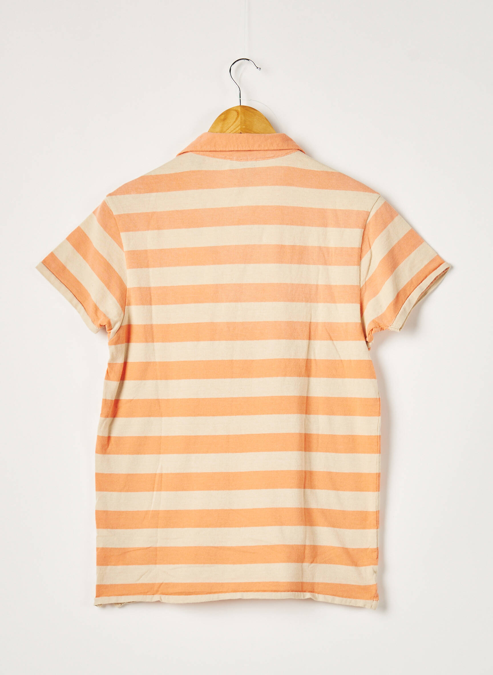 T-marškinys tiesi kirpimas trumpas rankovės oranžinė SCOTCH & SODA moteris