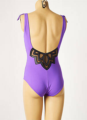 Vienos dalies maudymosi kostiumas violetinis SIMONE PERELE moteris