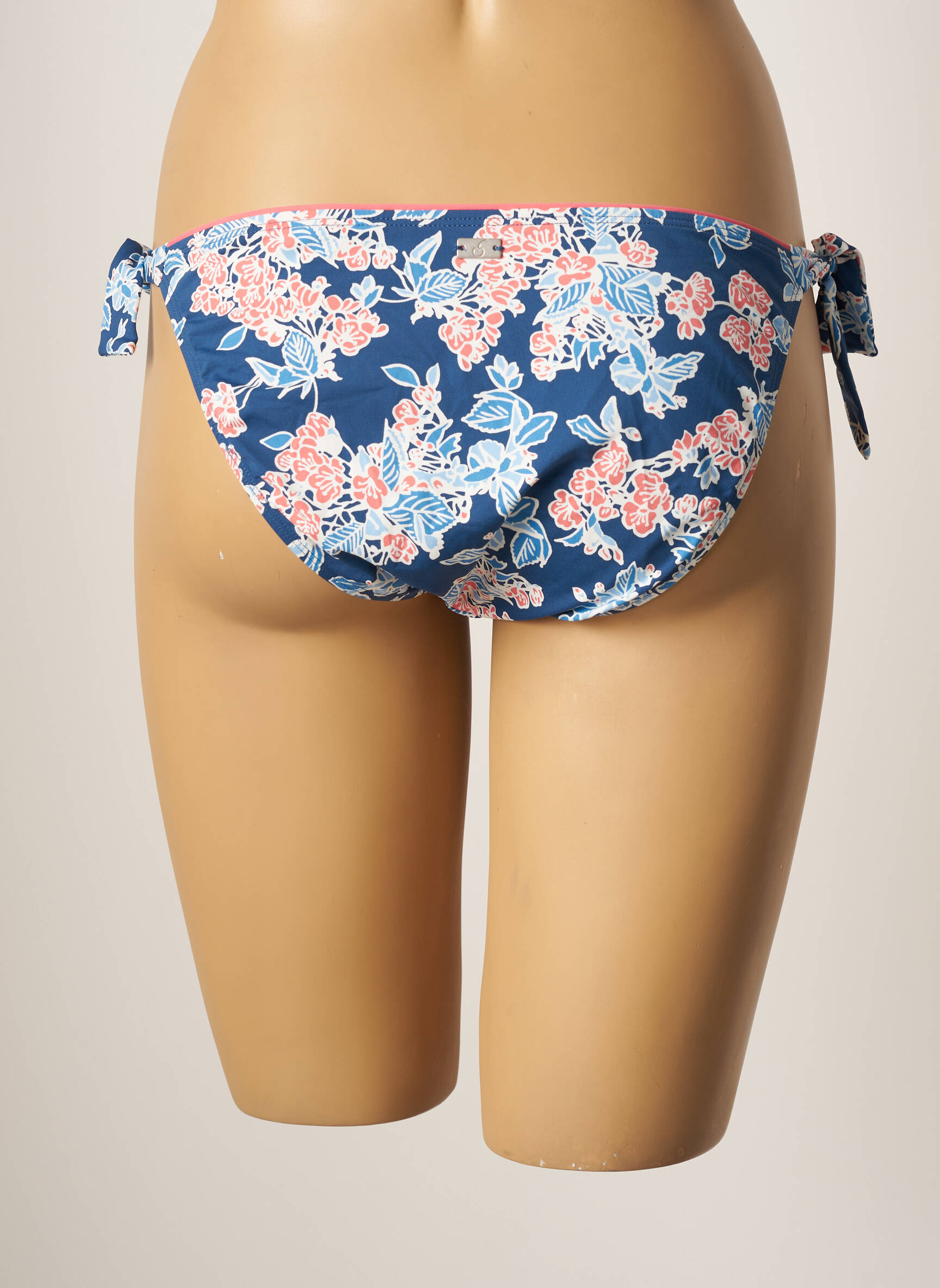 Maudymosi kelnaitės fantazijos raštas bikini mėlyna CHERRY BEACH moteris