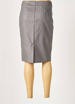 Pusilgis sijonas tamprumas pilka WEINBERG moteris