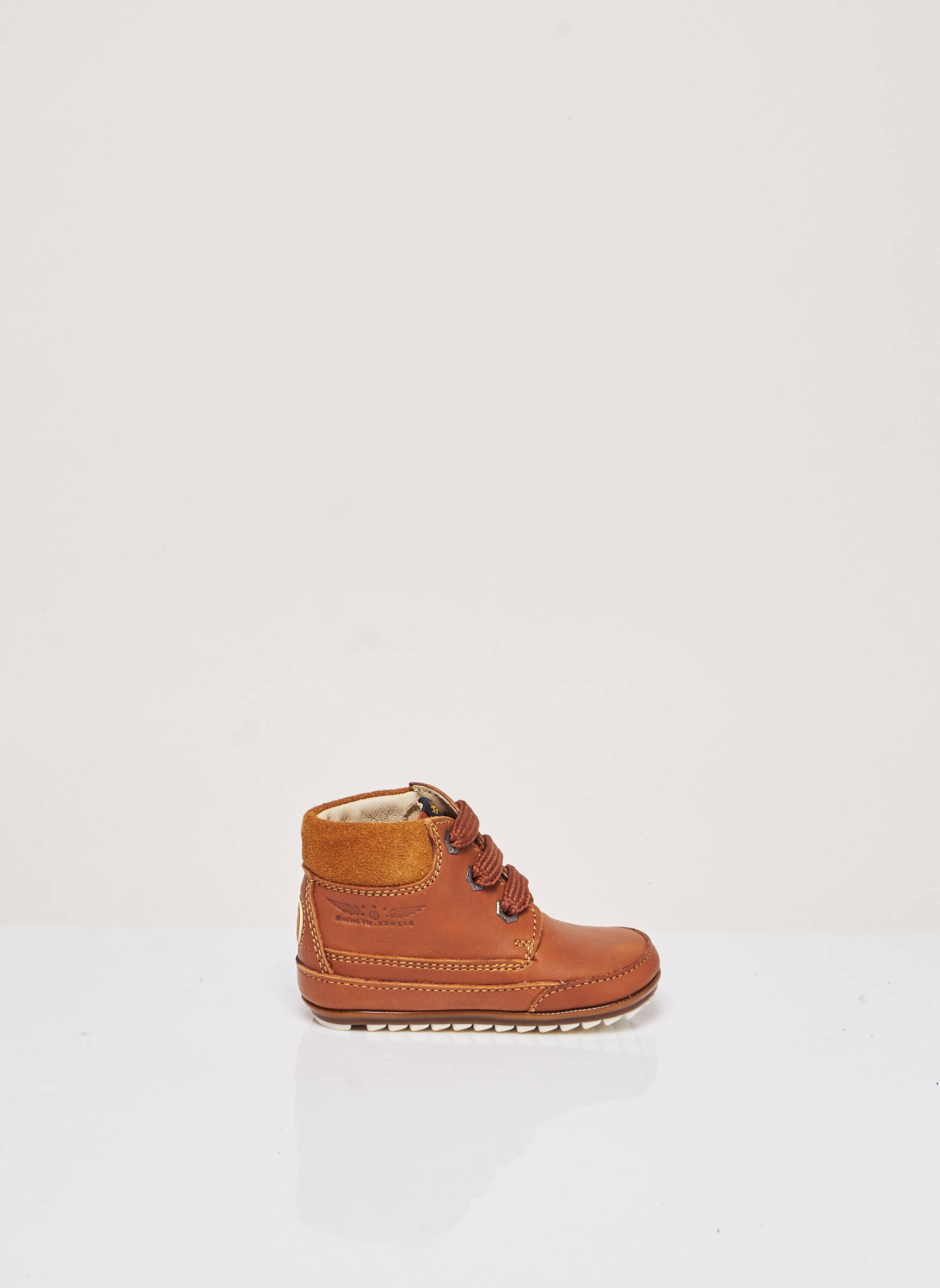 Bateliai įdėklai platforma rudas SHOESME berniukas
