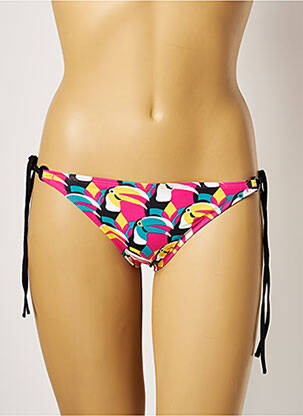 Maudymosi kelnaitės fantazijos raštas bikini rožinė CHERRY BEACH moteris