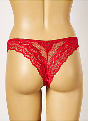 Tanga mikropluoštai raudona ROSA JUNIO moteris