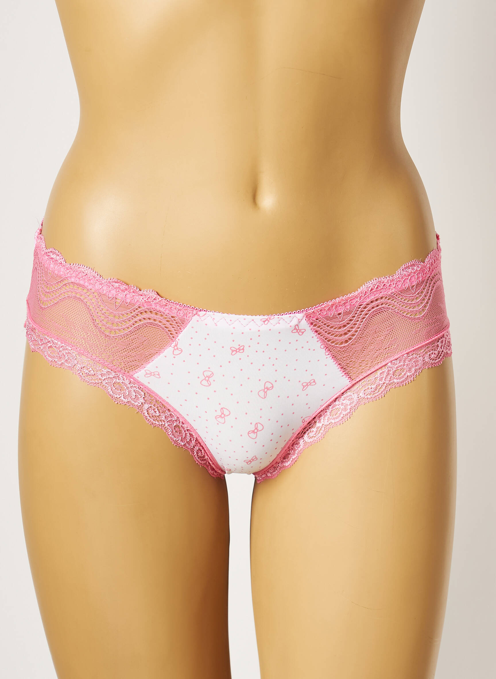 Kelnaitė nėrinių audimas baltas ROSA JUNIO moteris