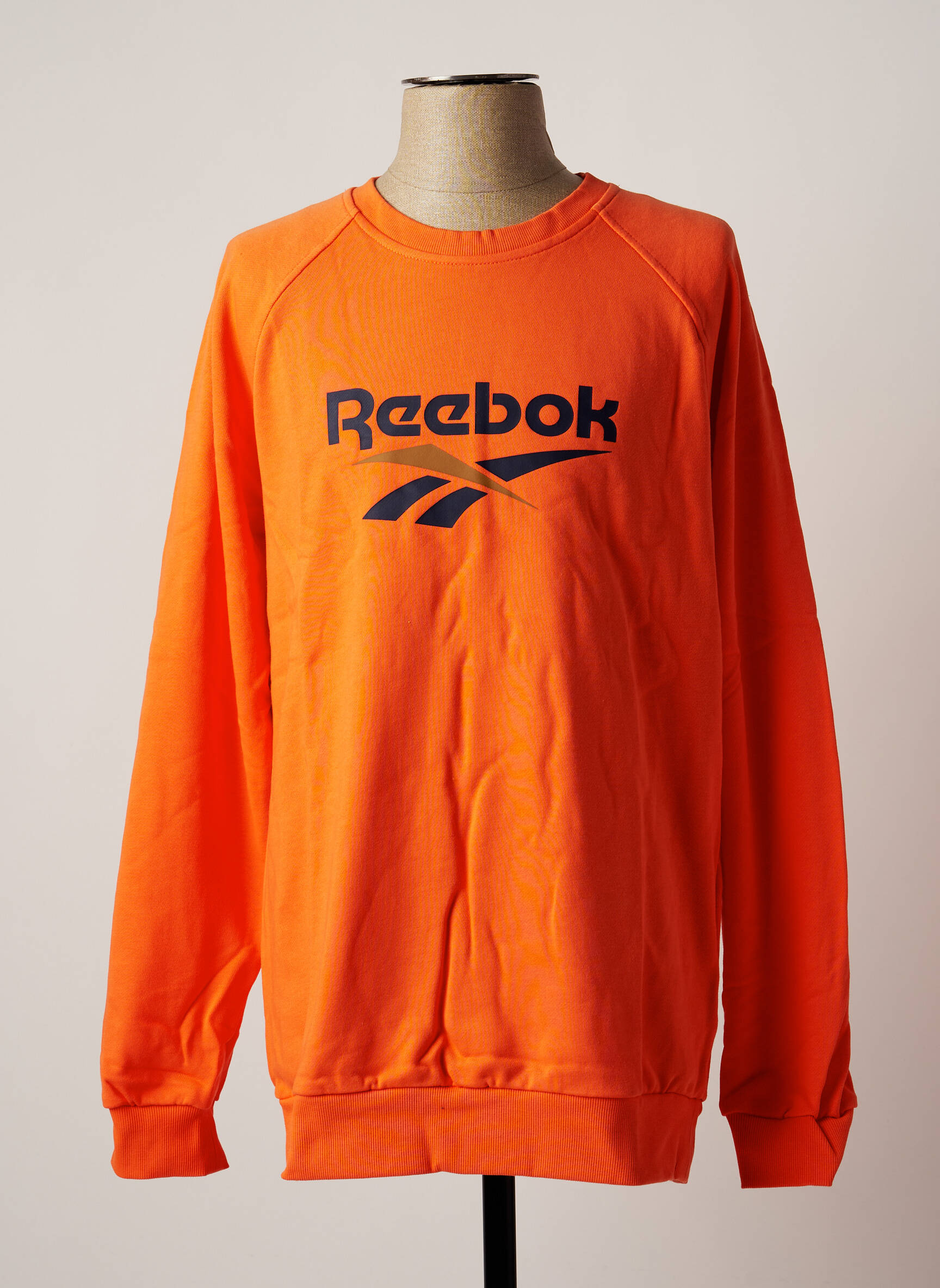 Mikroskopas tamprumas ilgos rankovės oranžinė REEBOK vyras