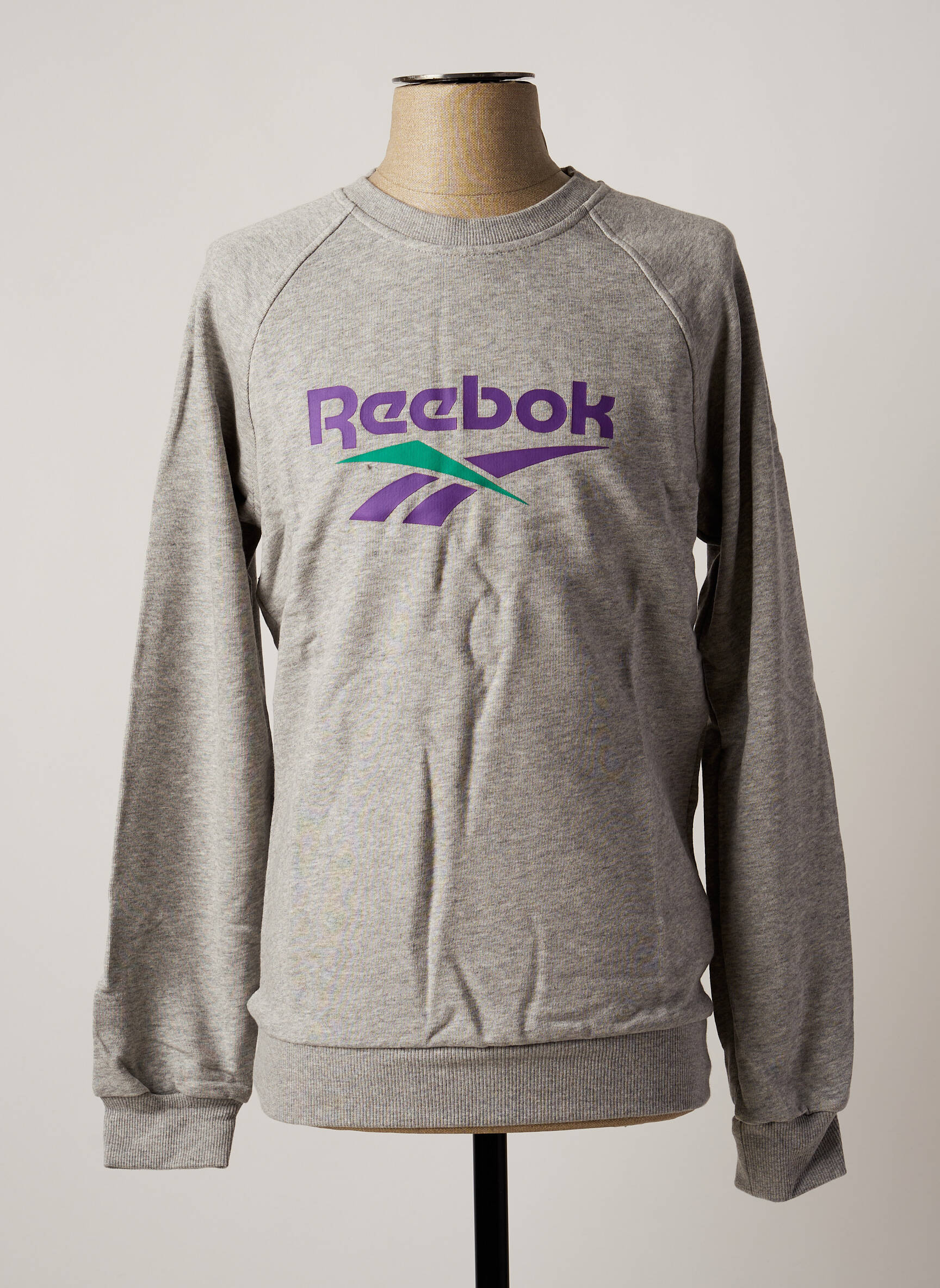 Mikroskopas tamprumas ilgos rankovės pilka REEBOK vyras