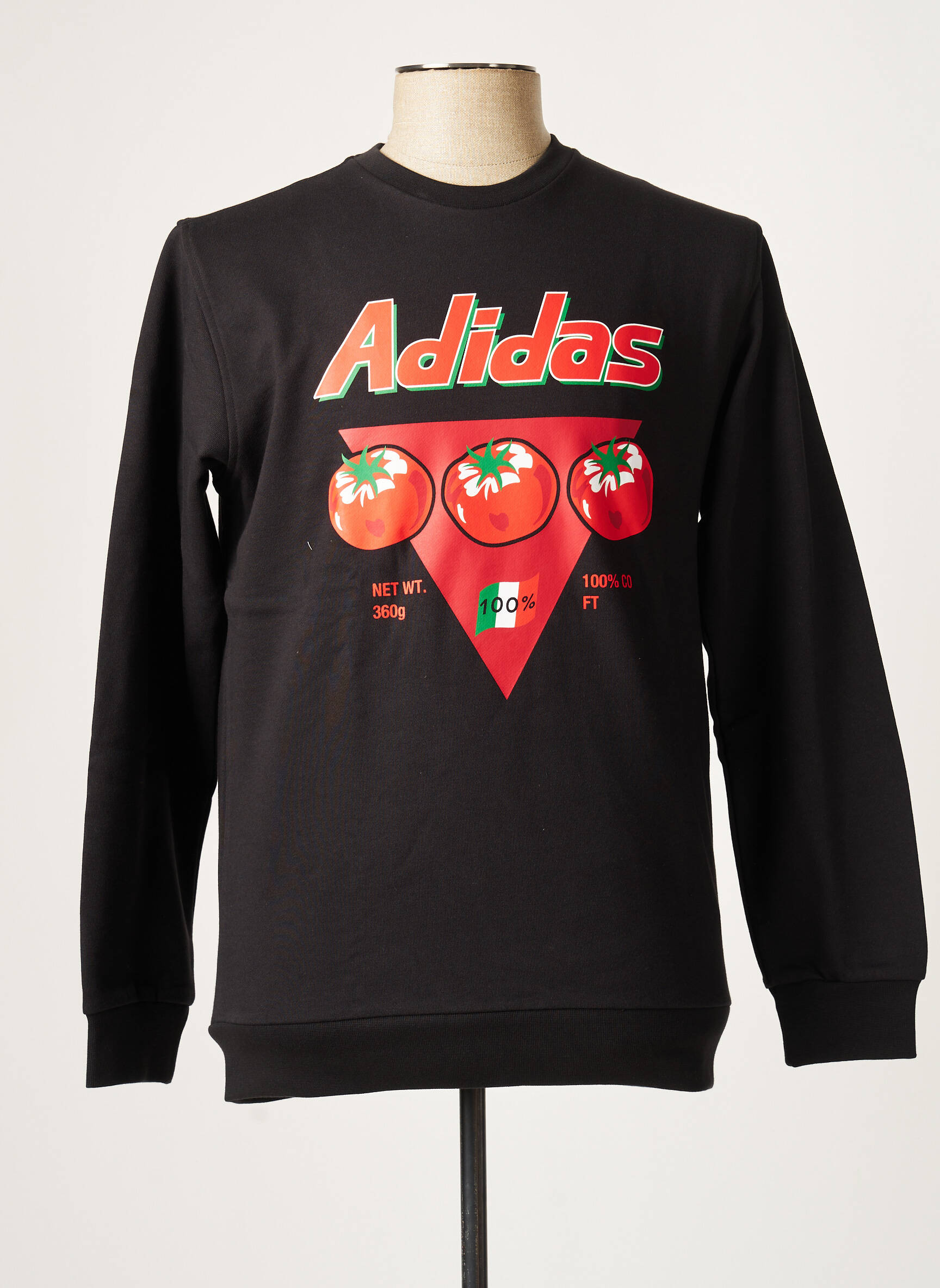 Mikroskopas be gobtuvų juodas ADIDAS vyras