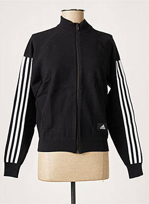 Kasdienis švarkas kišenės juodas ADIDAS moteris