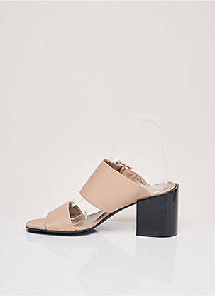 Mule/sabotai lygus medžiaga kulnas nuo 7 iki 9 cm bežinis ATTILIO GIUSTI LEOMBRUNI moteris