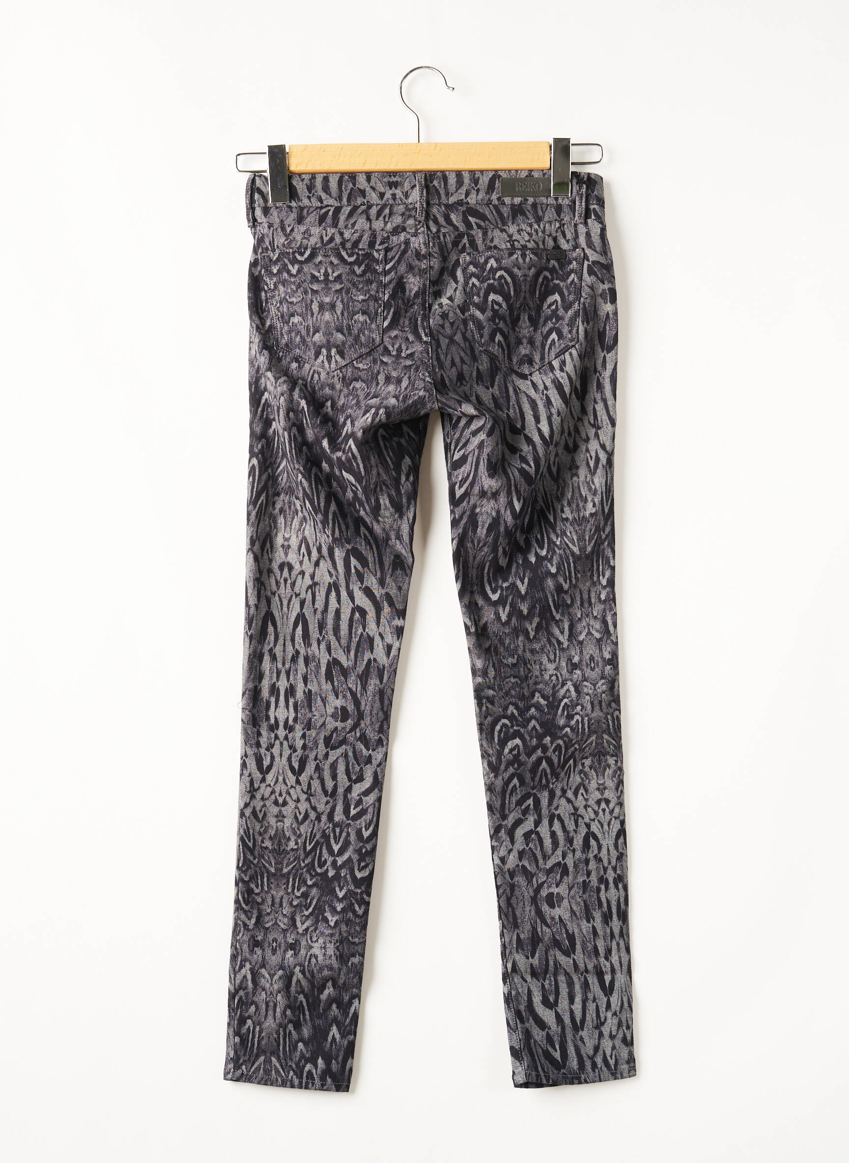 Lieknos kelnės maža dydžio maža dydžio pilka REIKO moteris