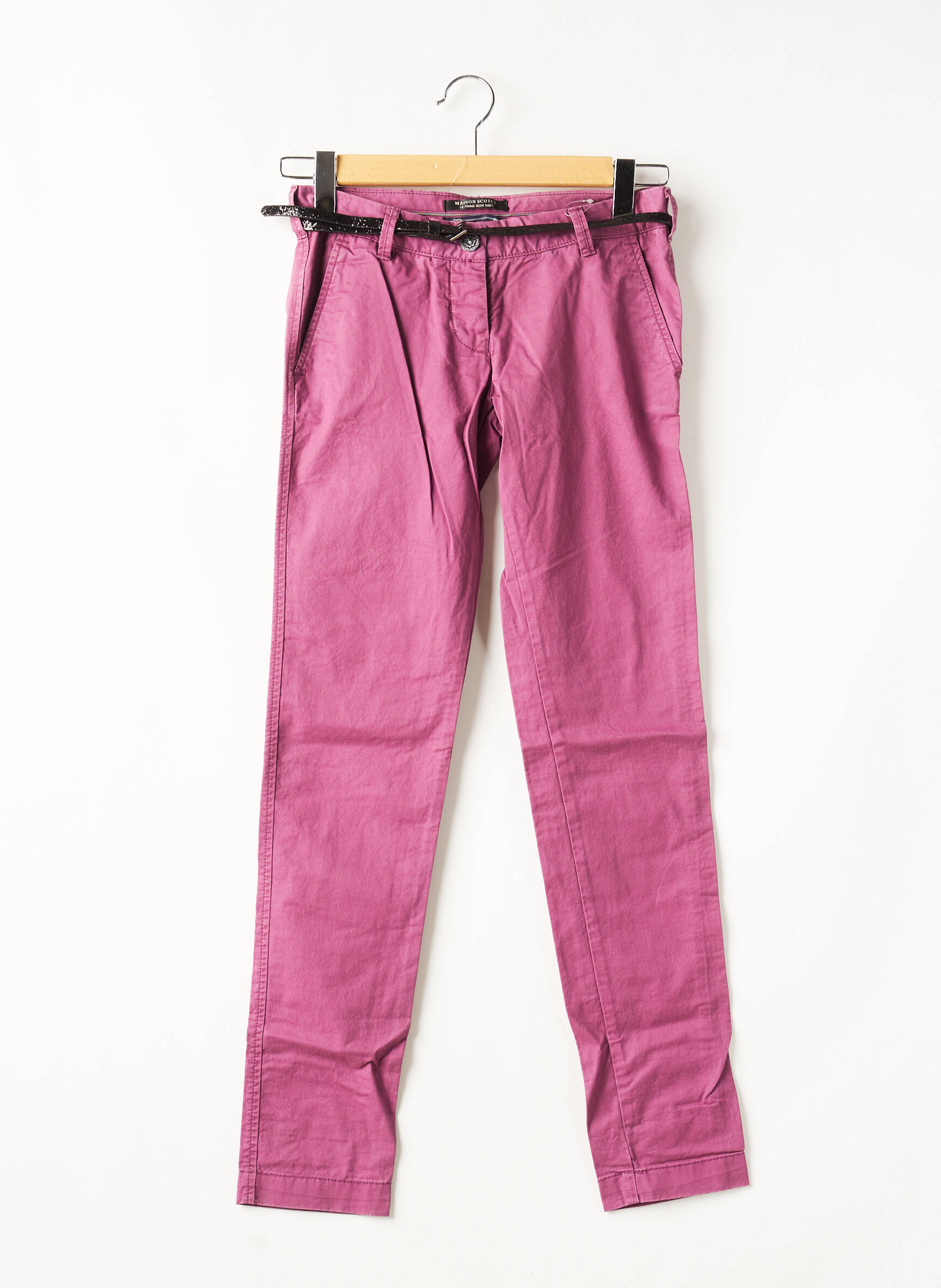Tiesi kelnė normala dydis normala dydis violetinis MAISON SCOTCH moteris
