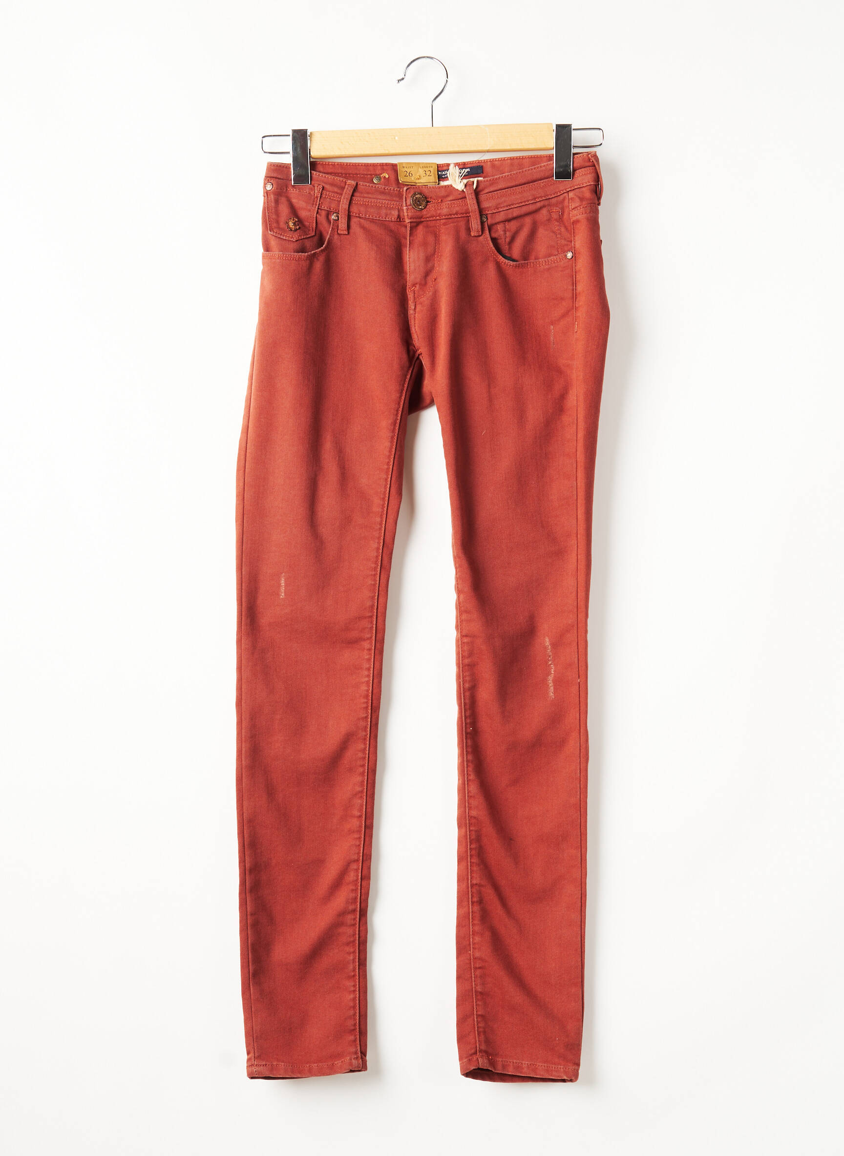 Lieknos džinsai tamprumas normala dydis oranžinė MAISON SCOTCH moteris