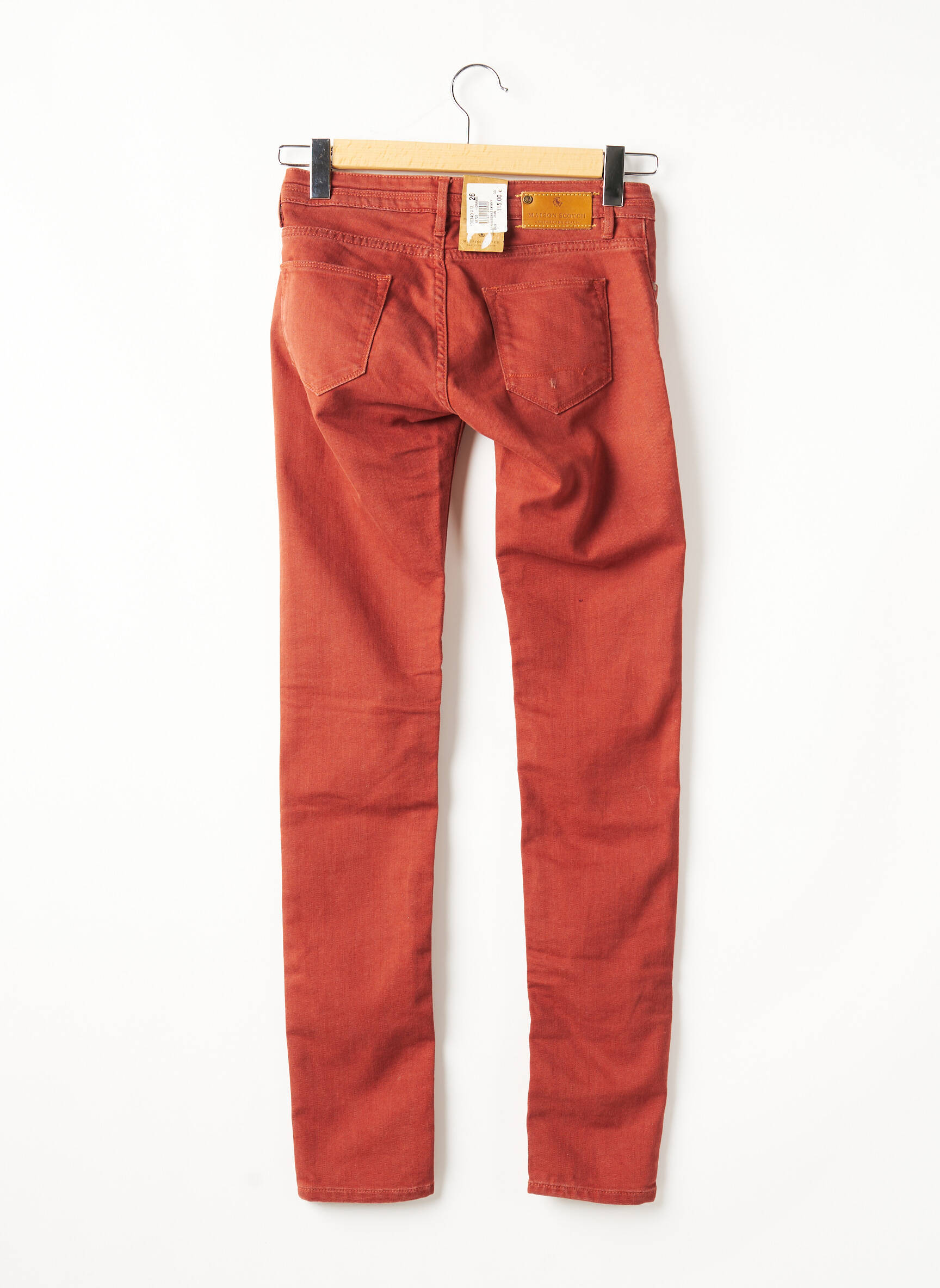 Lieknos džinsai tamprumas normala dydis oranžinė MAISON SCOTCH moteris