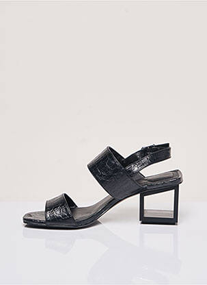 Sandalai/nu pėdos satino audinys kulnas nuo 7 iki 9 cm juodas WHAT FOR moteris