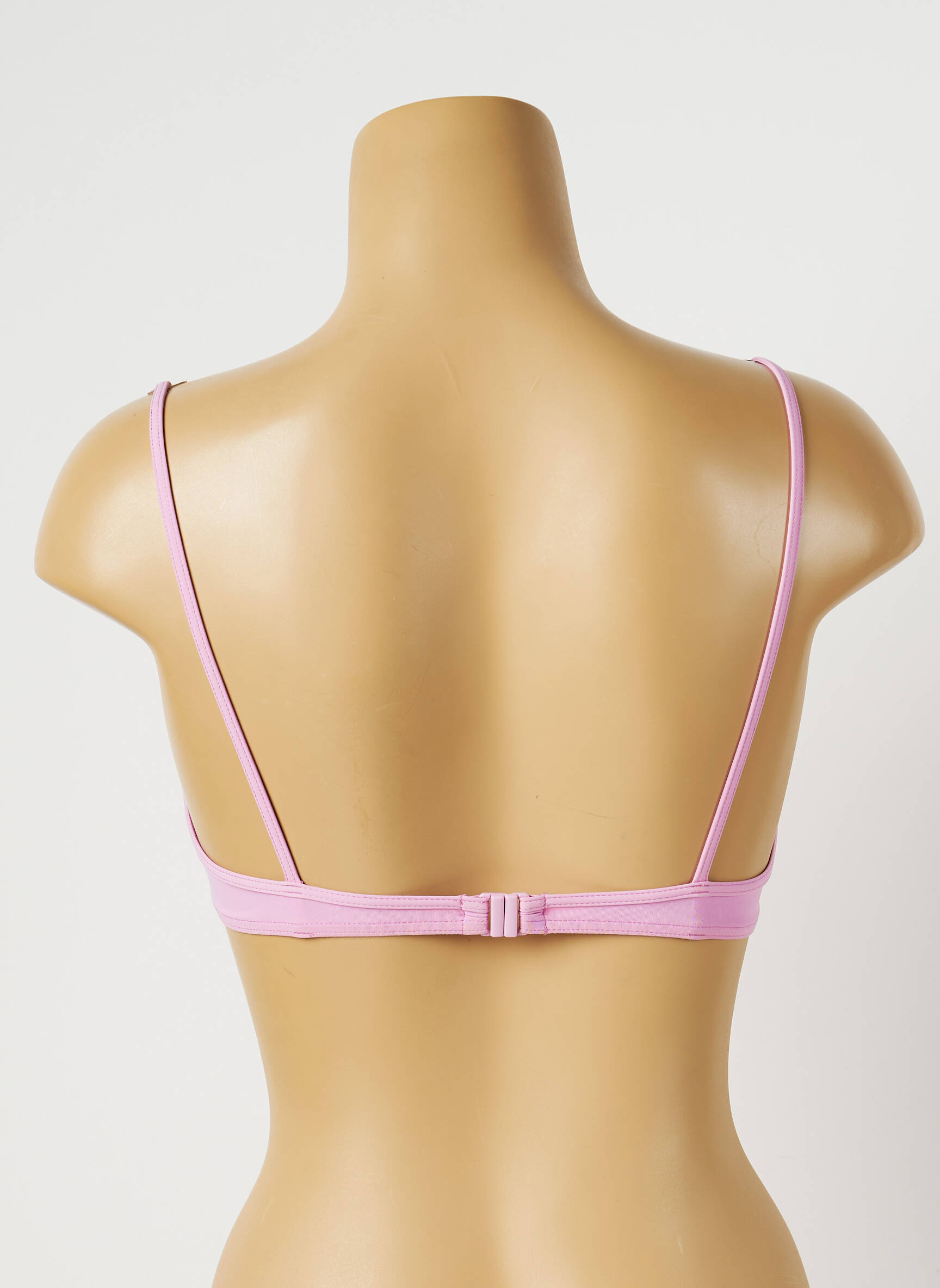Maudymosi viršūnė elastinės petnešos rožinė CALVIN KLEIN moteris