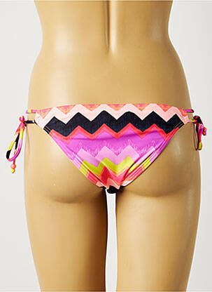 Maudymosi kelnaitės fantazijos raštas bikini rožinė SEAFOLLY moteris