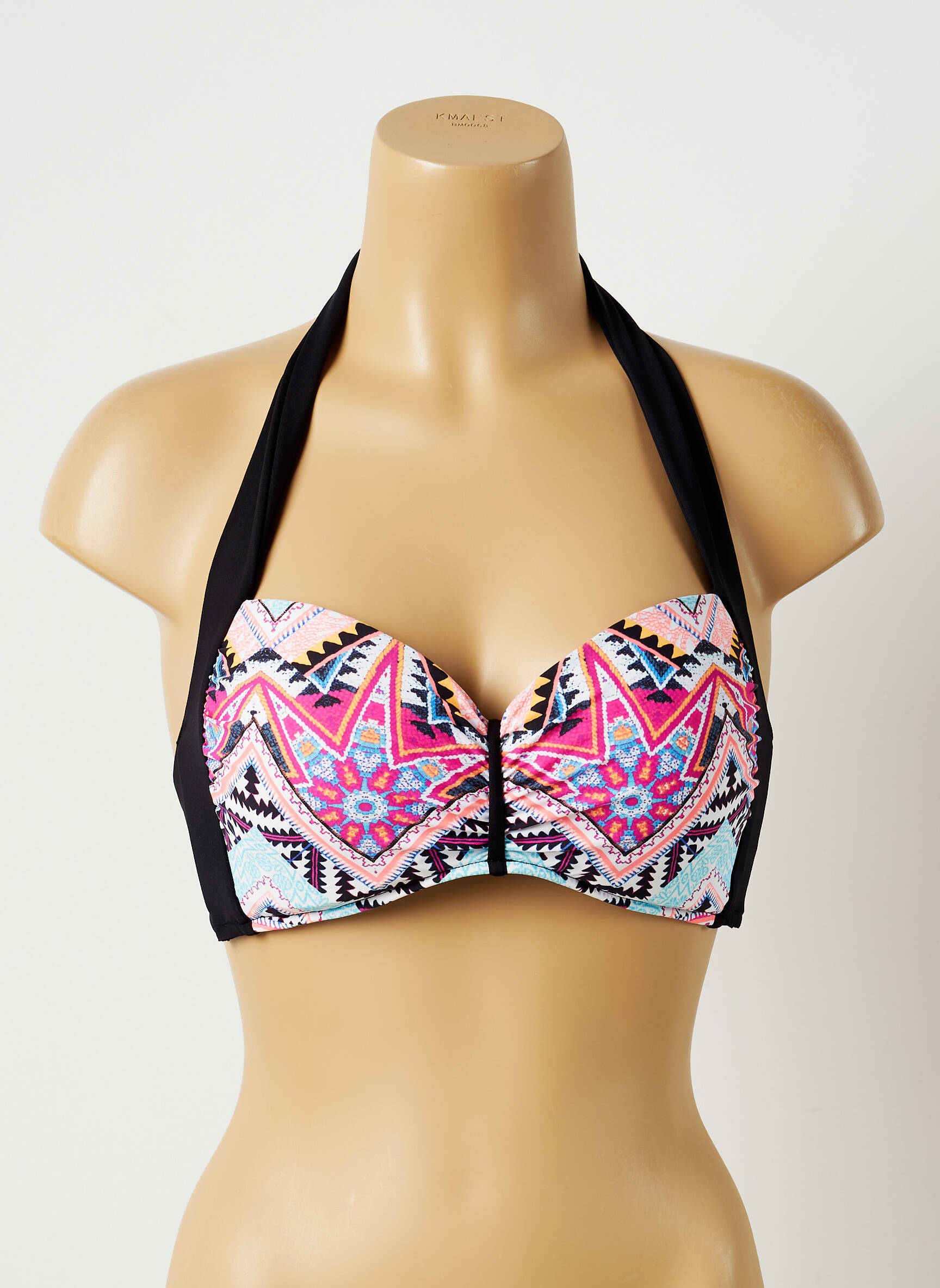 Maudymosi viršūnė tamprumas push-up liemenėlė su aukštu palaikymu rožinė SEAFOLLY moteris