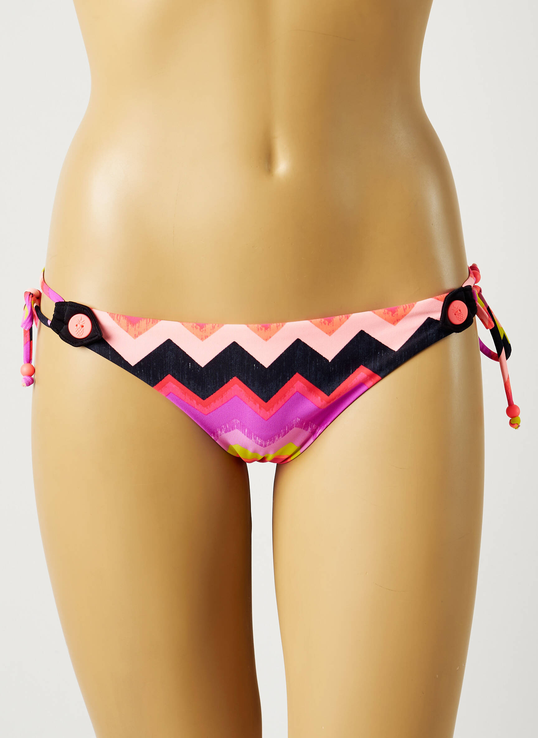 Maudymosi kelnaitės fantazijos raštas bikini rožinė SEAFOLLY moteris