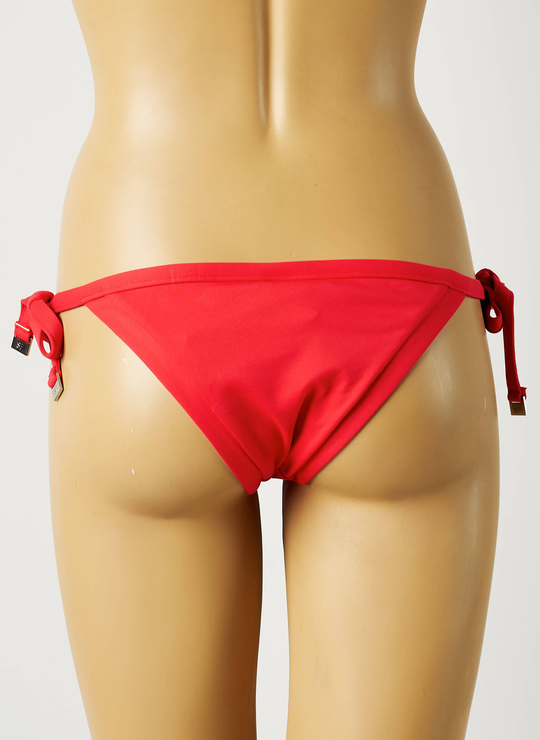Maudymosi kelnaitės apverčiamas bikini raudona SEAFOLLY moteris