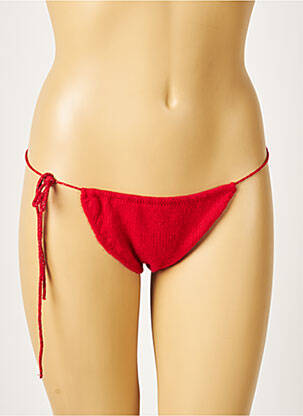 Maudymosi kelnaitės užsegimas su raišteliais bikini raudona ZADIG & VOLTAIRE moteris