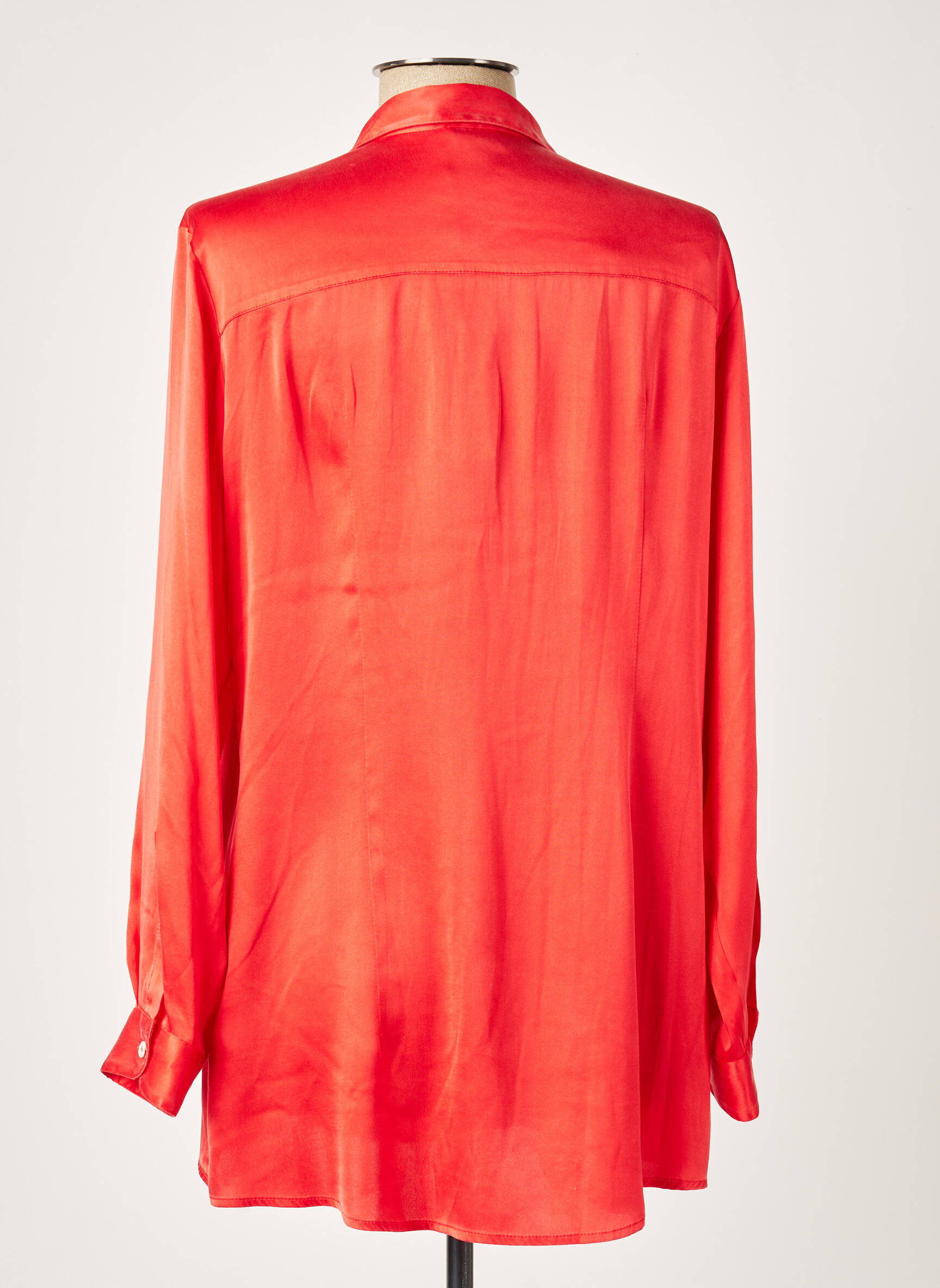 Bluzonai ilgos rankovės ilgos rankovės raudona HER SHIRT moteris