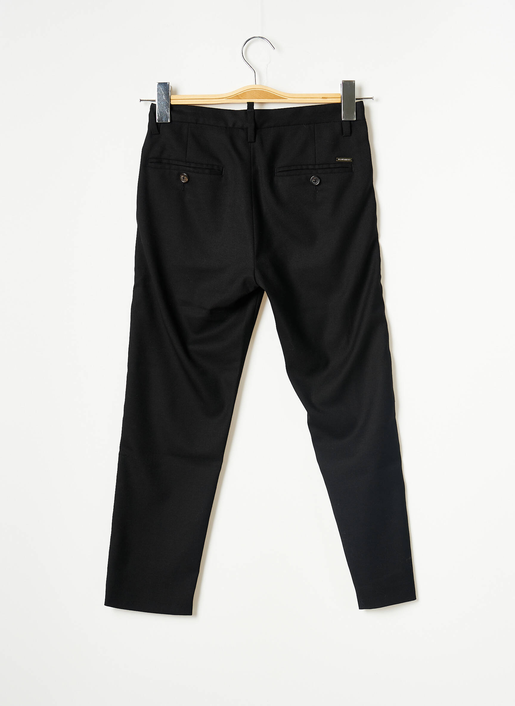 Chino kelnė kišenės juodas DSQUARED2 berniukas