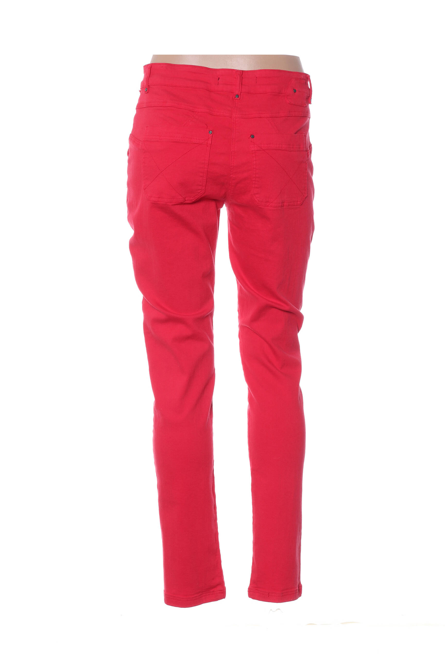 Pantalon aukšta talija aukšta talija raudona MADO ET LES AUTRES moteris
