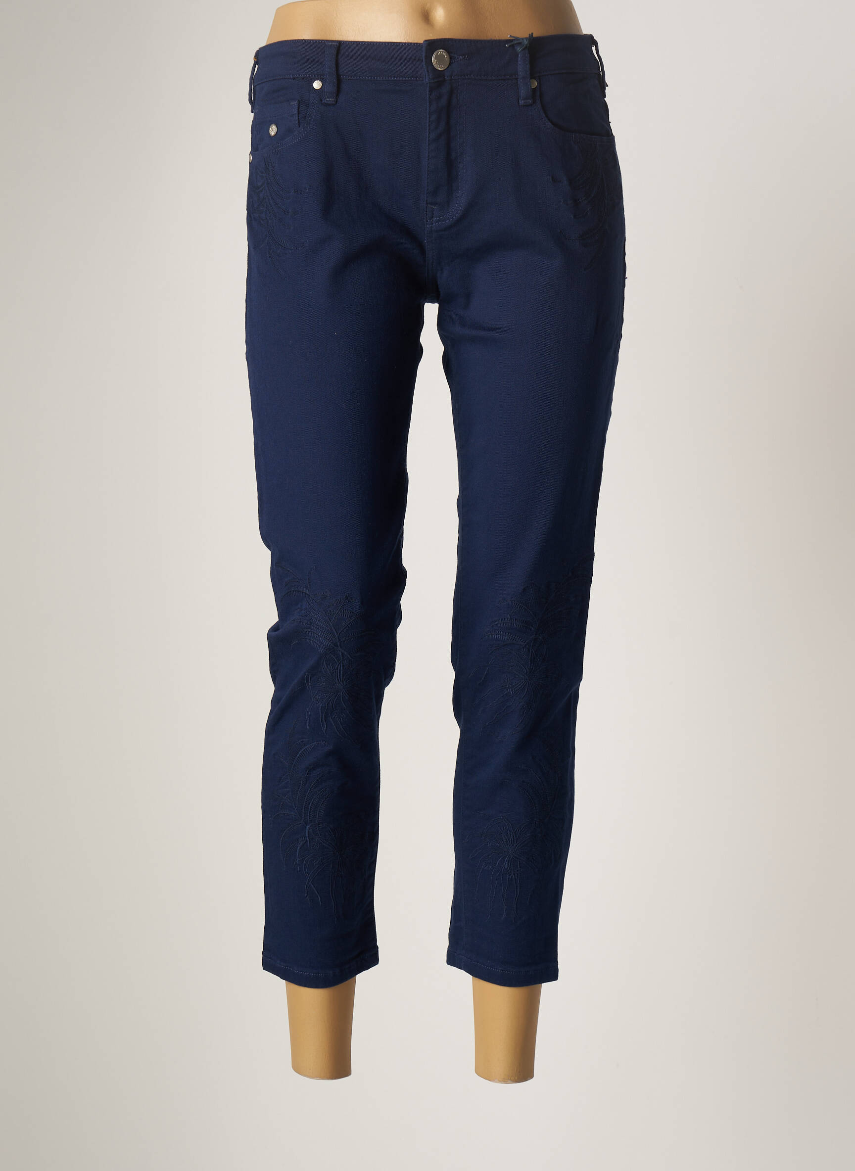 7/8 kelnės tamprumas normala dydis mėlyna MAISON SCOTCH moteris