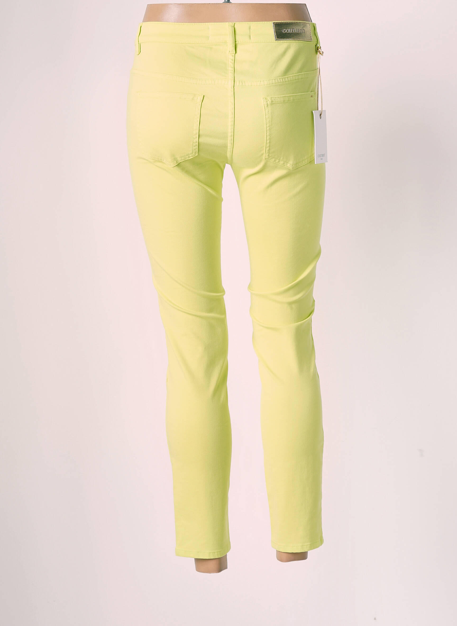 7/8 kelnės tamprumas žalias COUTURIST moteris