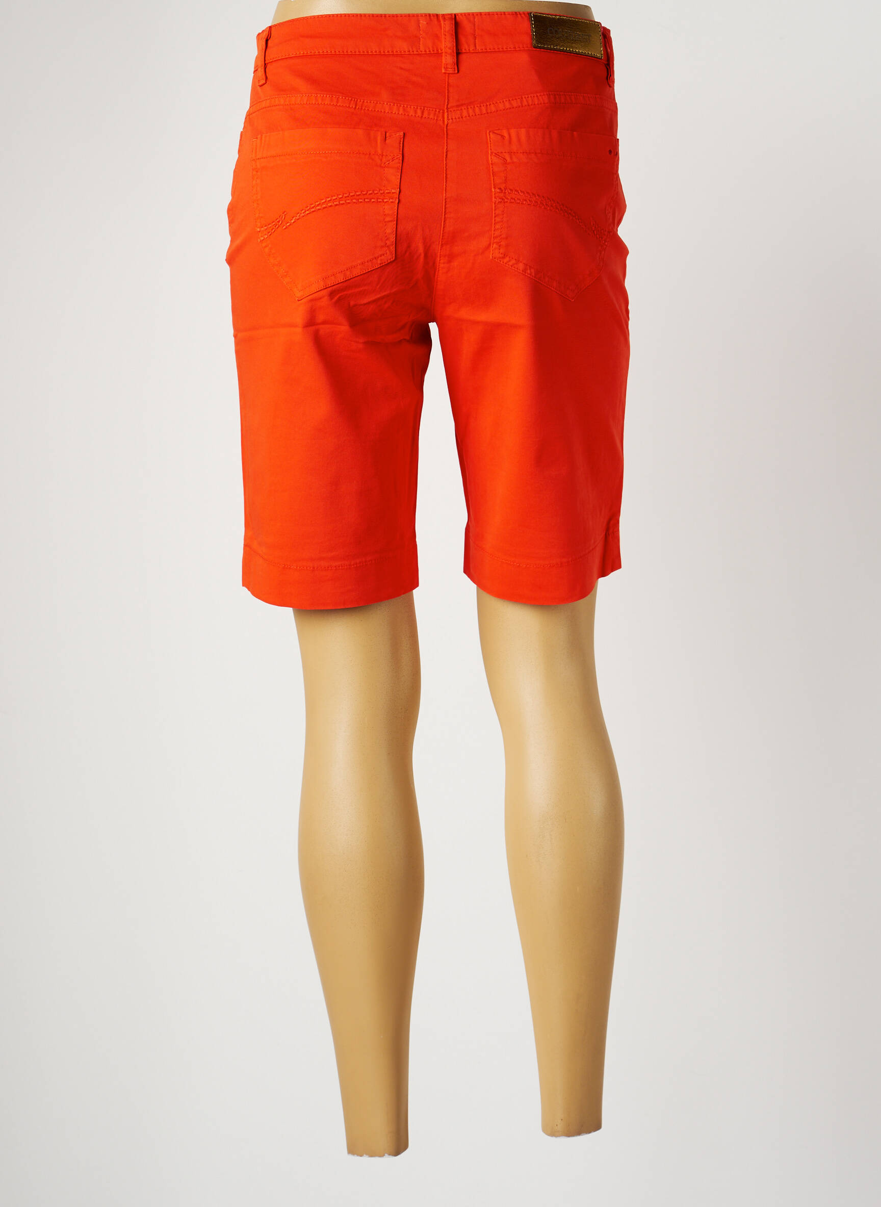 Bermudas tiesi kirpimas normala dydis oranžinė COUTURIST moteris