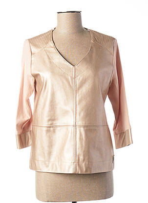 Ilgų rankovių tunika col v rožinė MADO ET LES AUTRES moteris