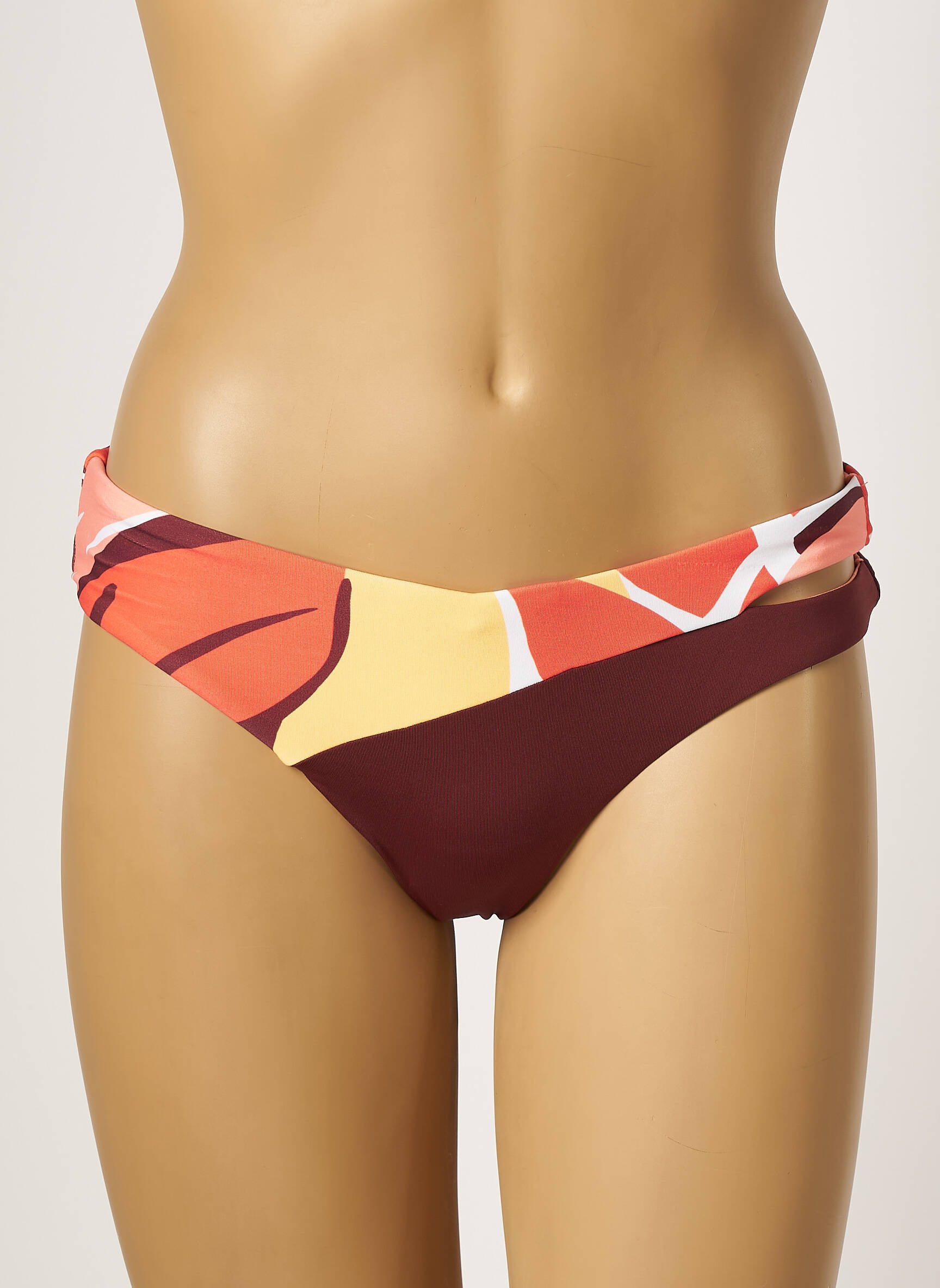 Maudymosi kelnaitės fantazijos raštas kelnaitės rudas SEAFOLLY moteris