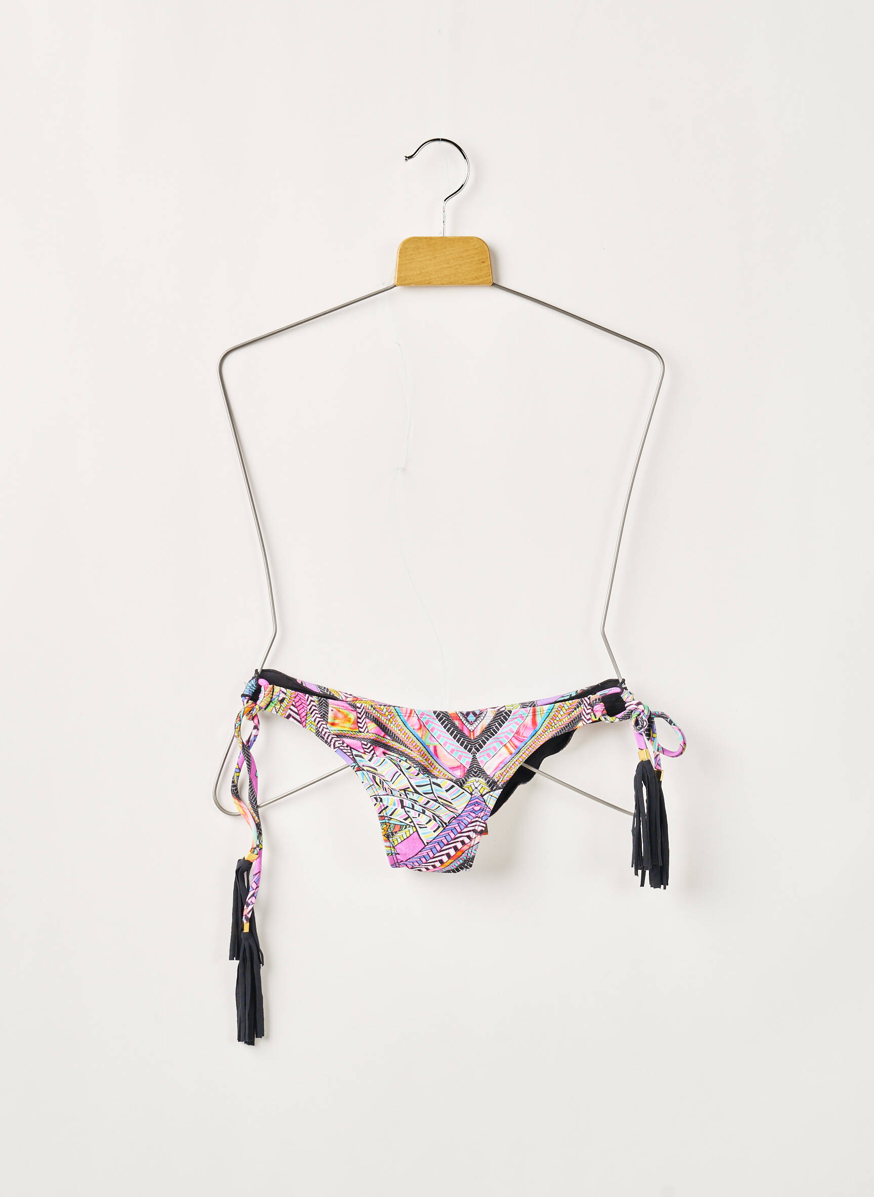 Maudymosi kelnaitės fantazijos raštas bikini violetinis RIO DE SOL moteris