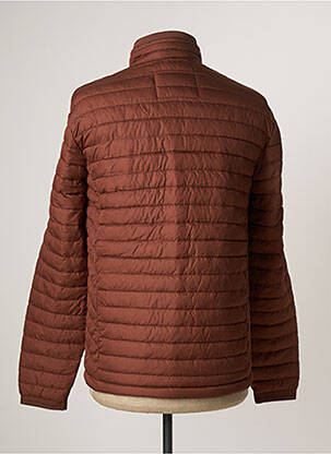 Pūkinė striukė kišenės be gobtuvų rudas JACK & JONES vyras