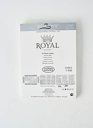 Kojinės tamprumas rudas ROYAL FASHION moteris
