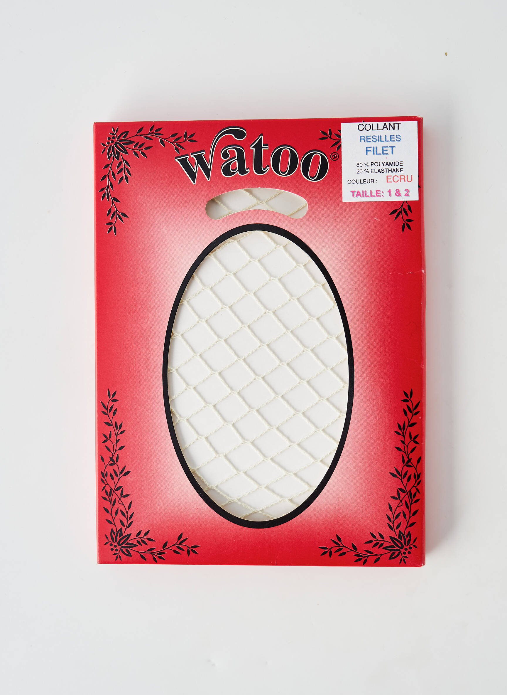 Kojinės tinklelių audimas baltas WATOO moteris