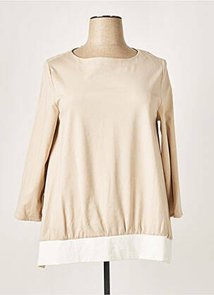 Viršūnė jersey audinys ilgos rankovės bežinis CRISTINA BARROS moteris