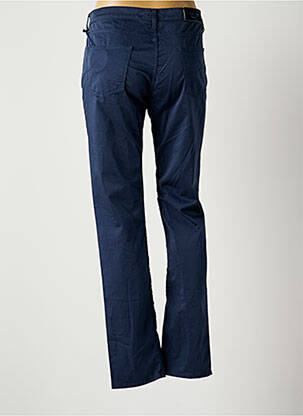 Lieknos kelnės popelinos audinys, kuris pasižymi lygiu ir tankiu paviršiumi. normala dydis mėlyna JACOB COHEN moteris