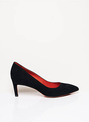 Aukštakulniai nubuko audinys kulnas nuo 4 iki 6 cm juodas SANTONI moteris