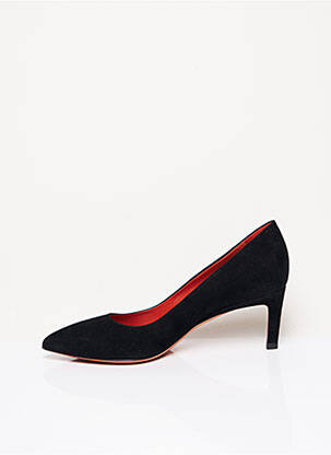Aukštakulniai nubuko audinys kulnas nuo 4 iki 6 cm juodas SANTONI moteris