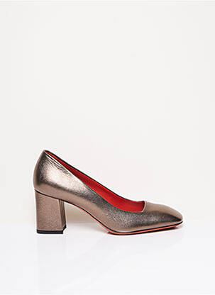 Aukštakulniai lygus medžiaga kulnas nuo 7 iki 9 cm rudas SANTONI moteris