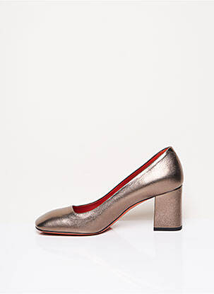 Aukštakulniai lygus medžiaga kulnas nuo 7 iki 9 cm rudas SANTONI moteris