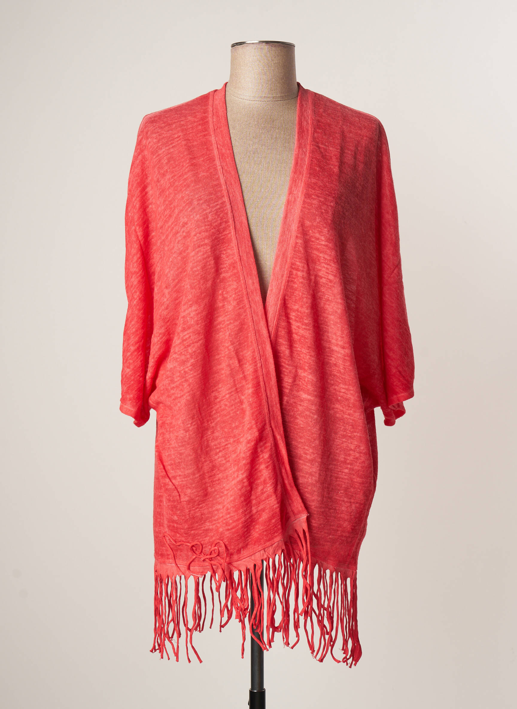 Kimono striukė fringe apdaila raudona O'NEILL moteris