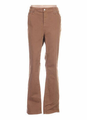 Pantalon tiesi kirpimas normala dydis rudas NYDJ moteris