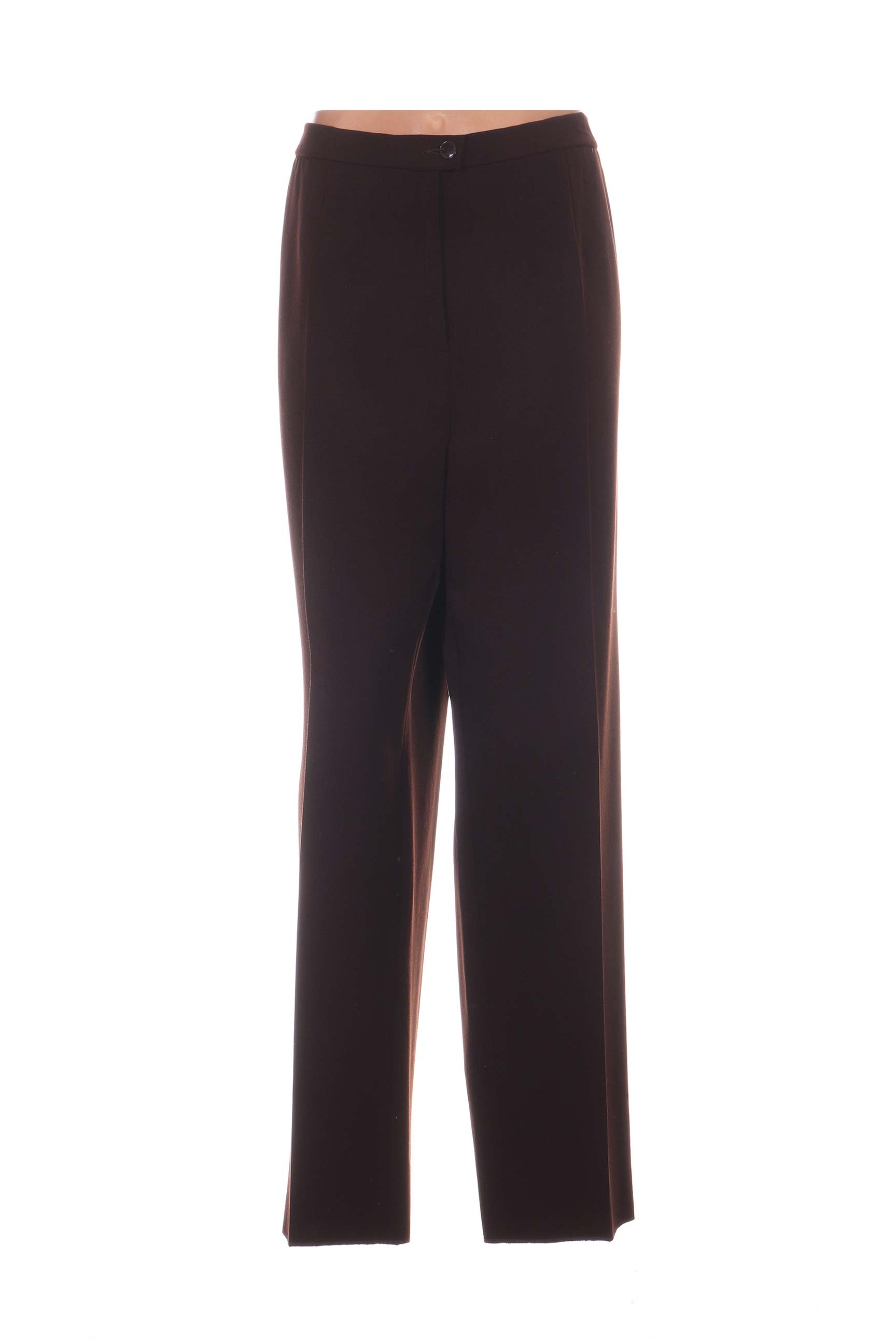 Pantalon tiesi kirpimas maža dydžio rudas KARTING moteris