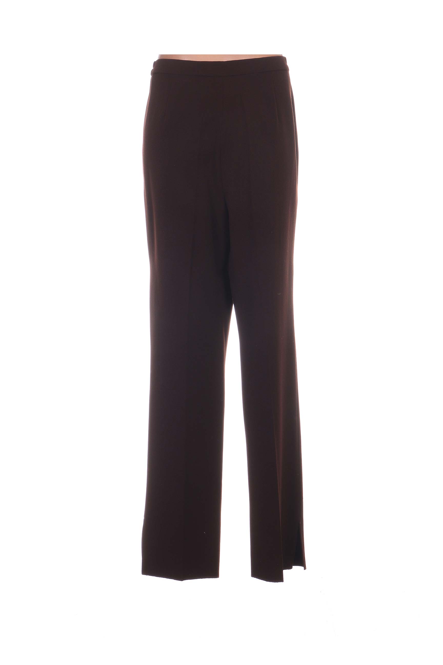 Pantalon tiesi kirpimas maža dydžio rudas KARTING moteris