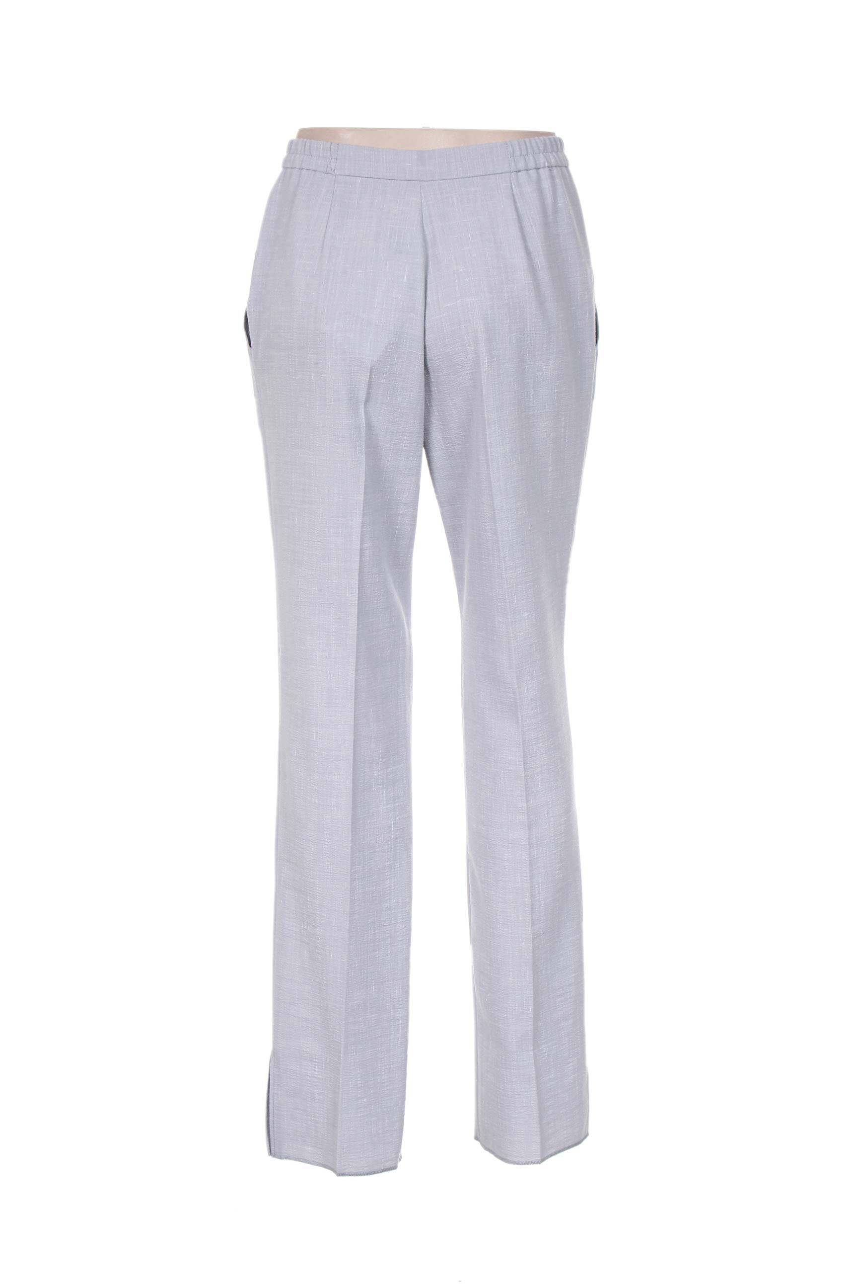 Pantalon kišenės aukšta talija pilka KARTING moteris